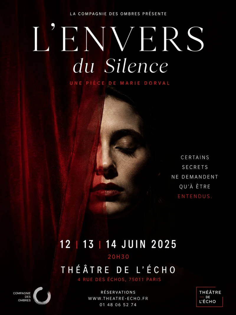 Affiche du spectacle L'envers du silence.